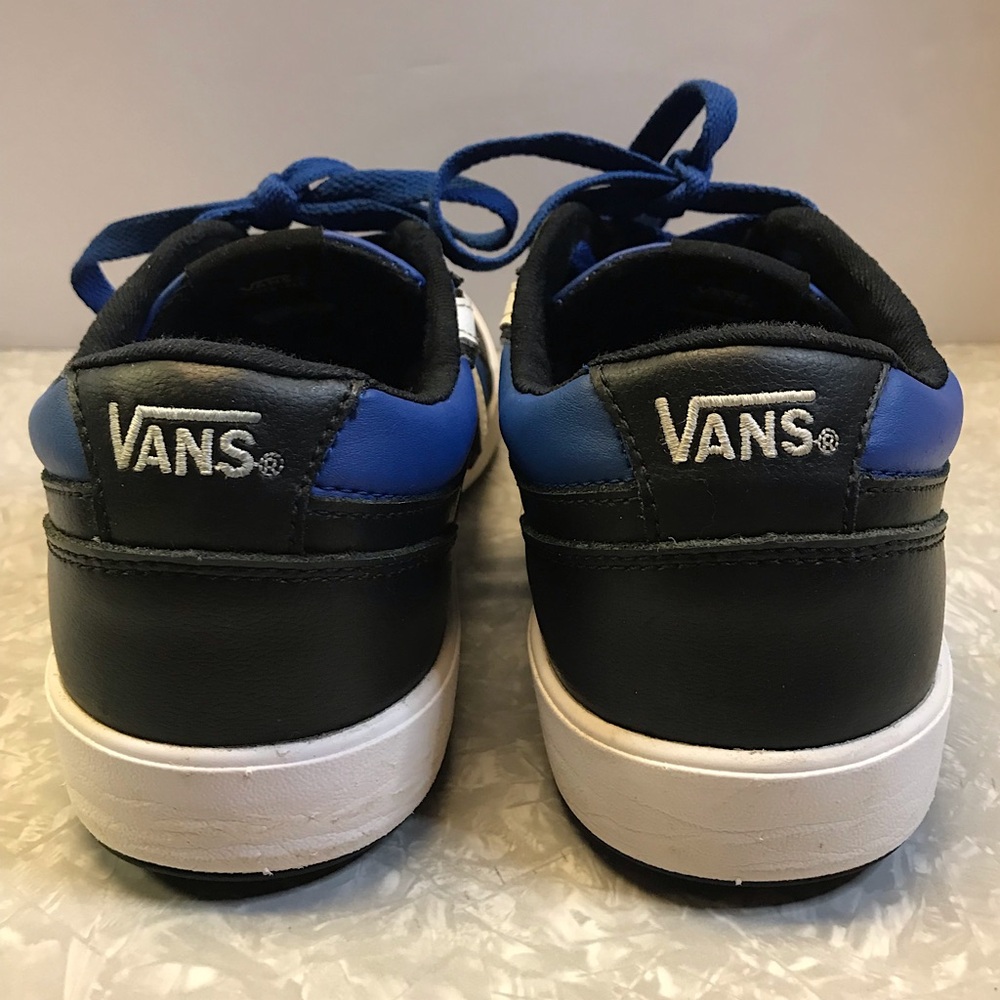 Vans Blue and Black Sneakers - Picture 5 of 11